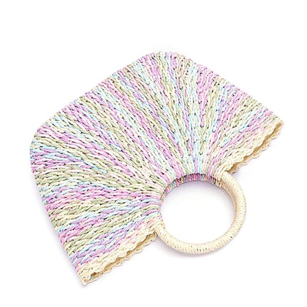 Colorful Straw Bag - Picture 4 of 5